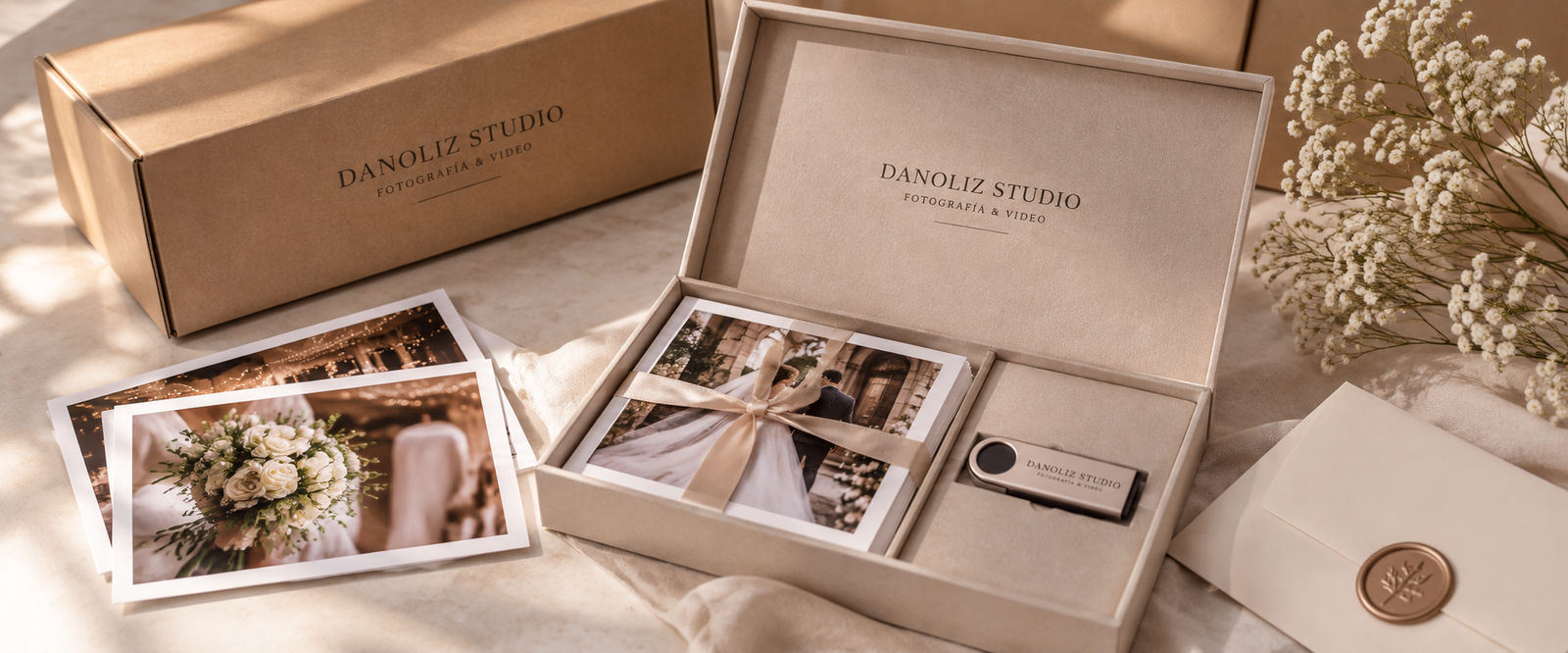 Empaque de boda Danoliz Studio