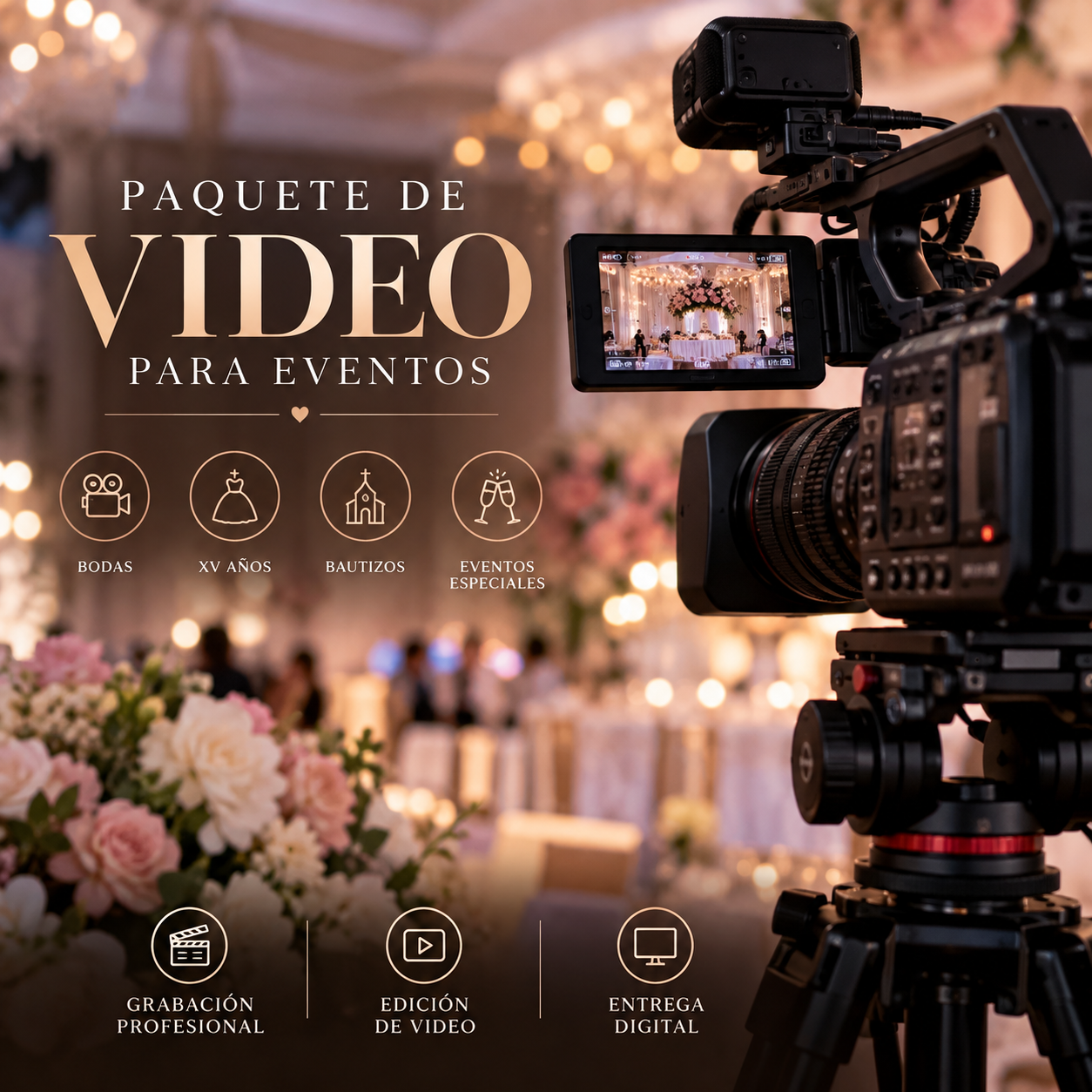 Paquete de Video para Eventos